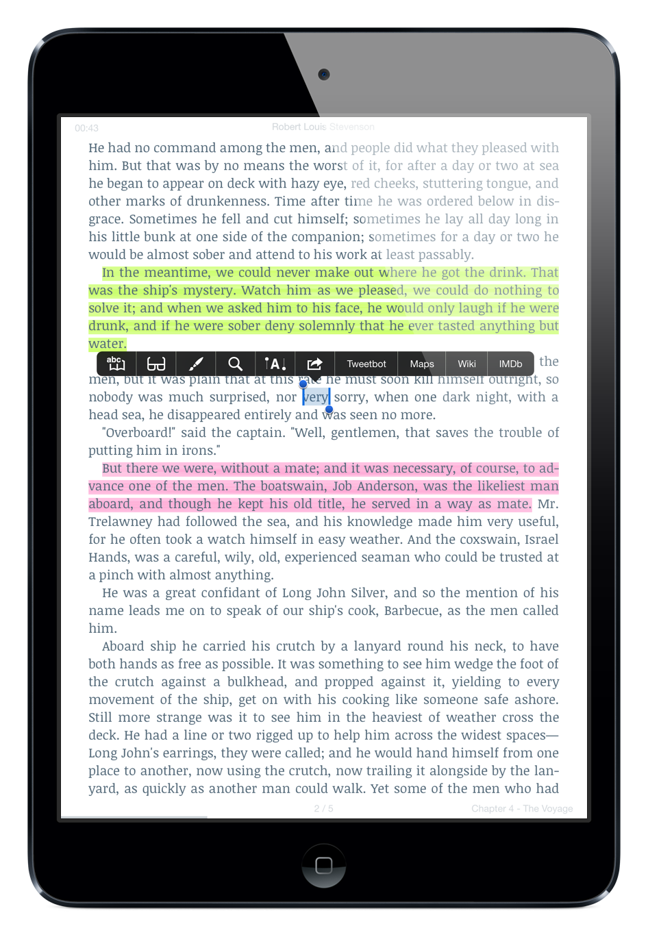 How to use Marvin's custom command to share books' passages to facebook groups
