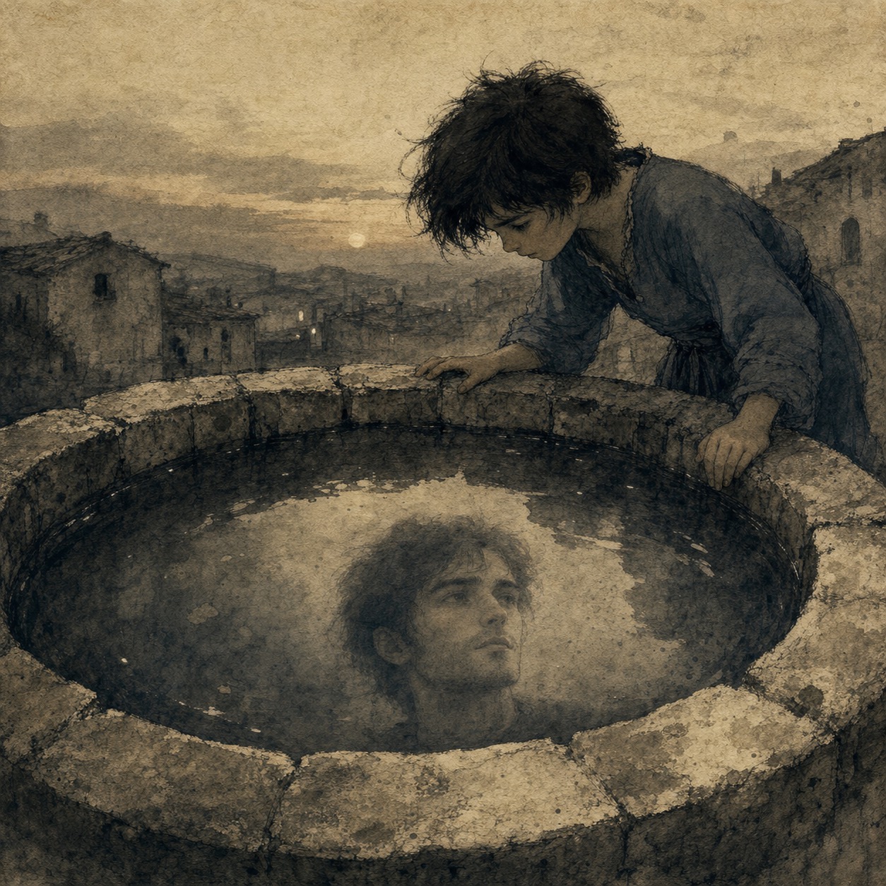 aerin ascolta il pozzo