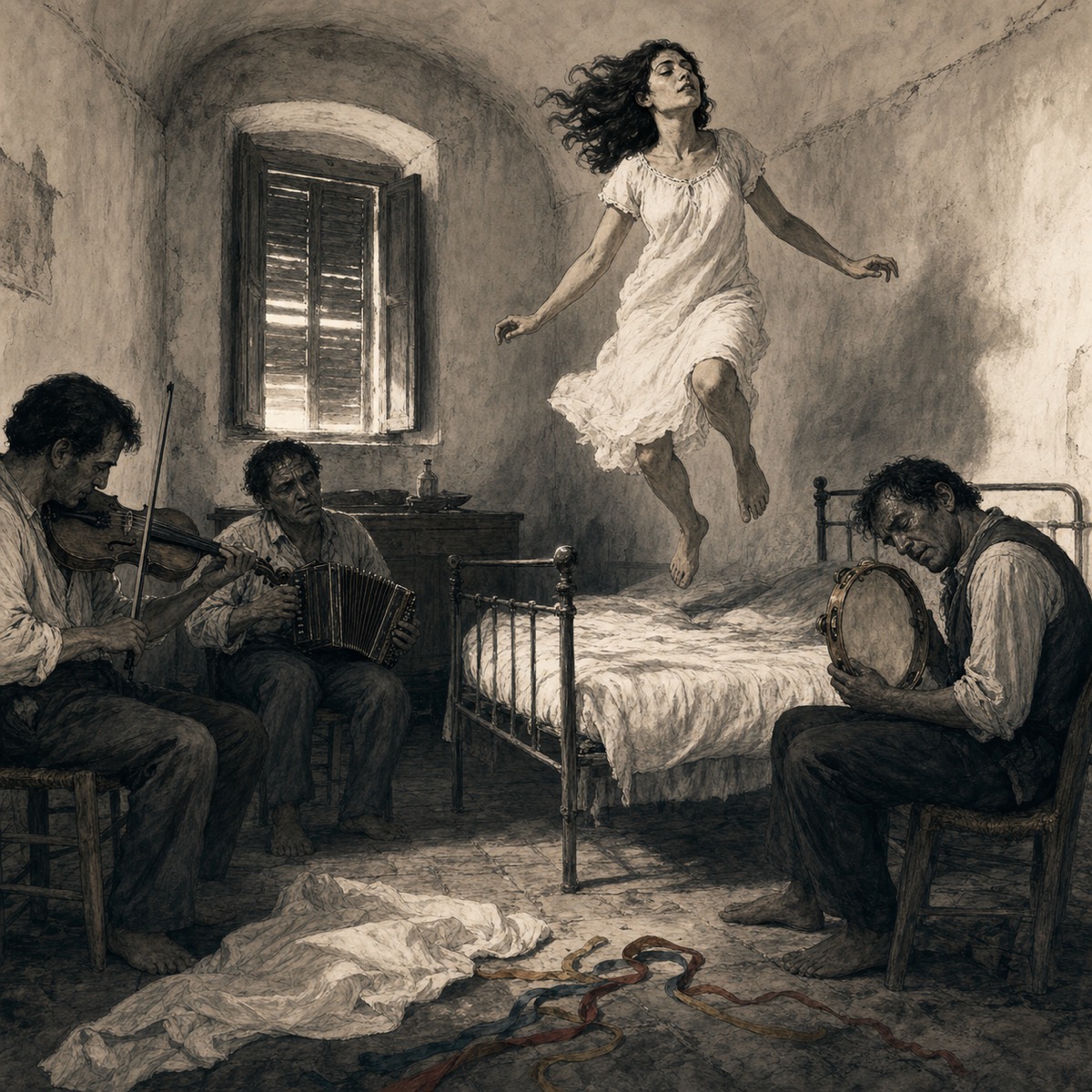 elena salta sul letto