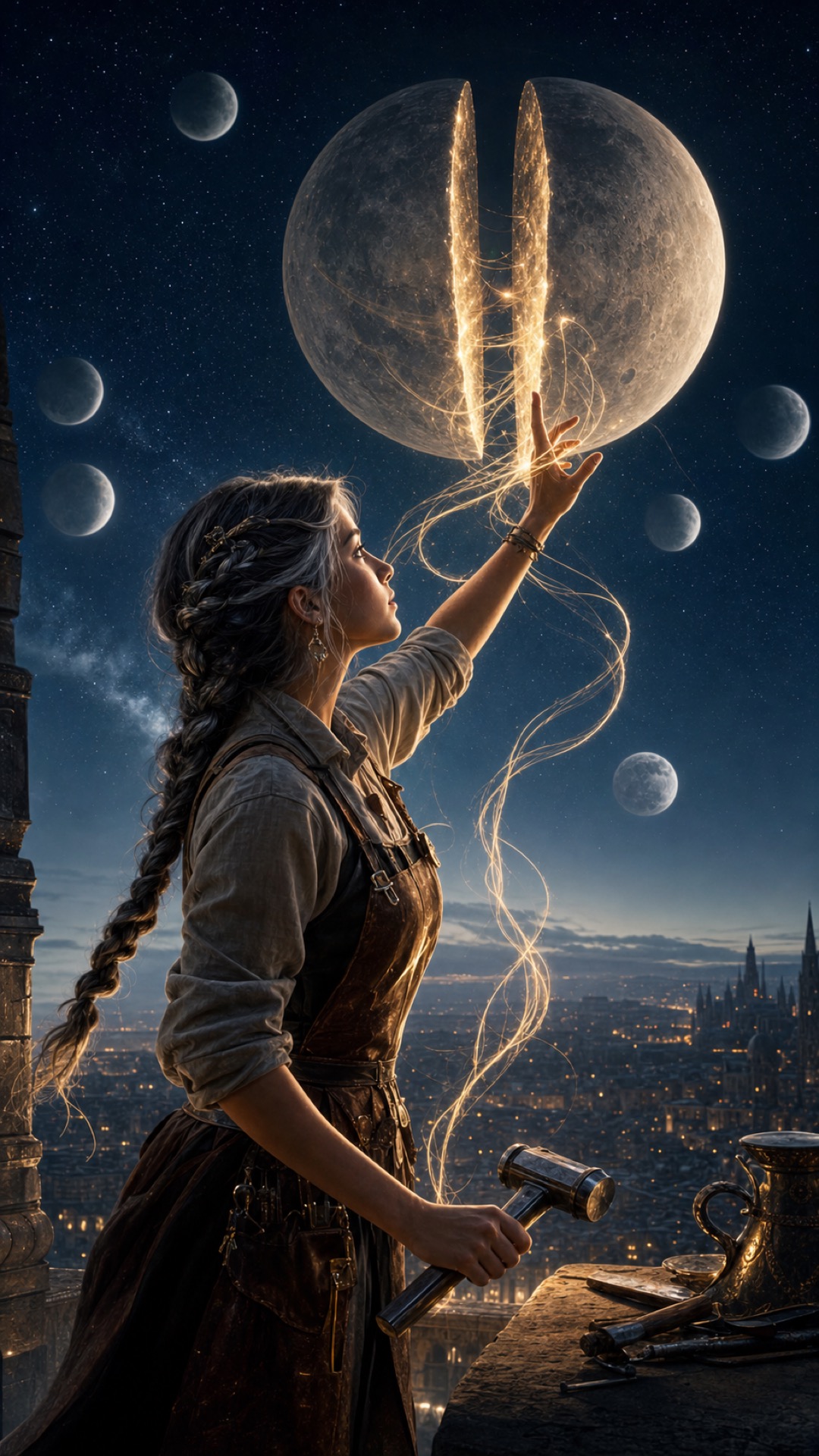 La ragazza che riparava le lune