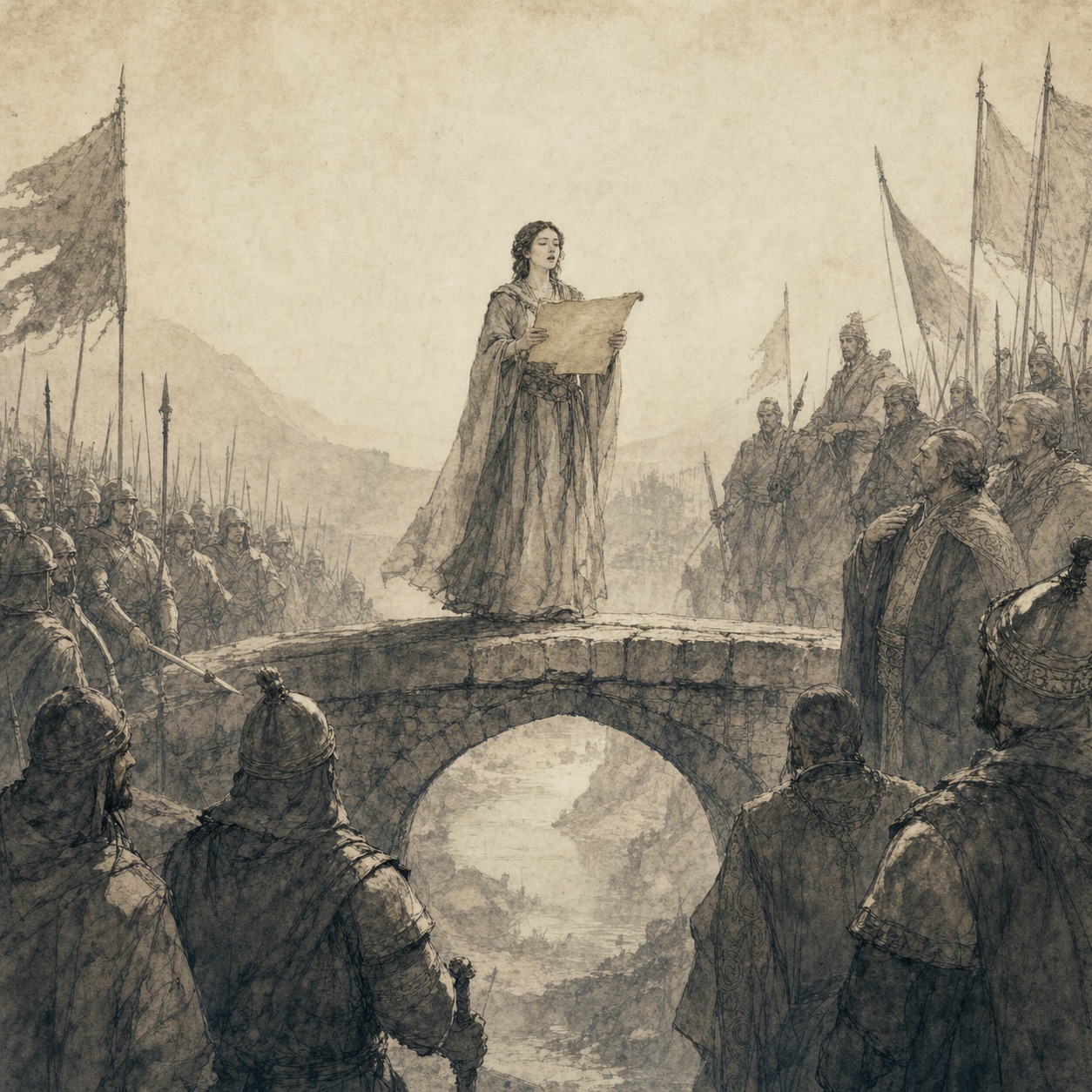 trattato letto sul ponte